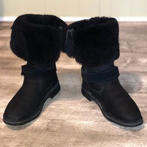 Black UGG Braiden Boots